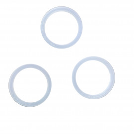 Krúžok záclonový biely PVC 500ks