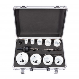 Korunka vykružovacia bimetal HSS 19-64mm sada 13 dielov