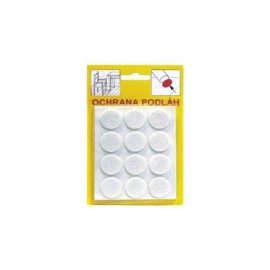 Filcové podložky - biela 21x3mm 104 