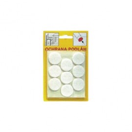 Filcové podložky - biela 26x3mm 109 
