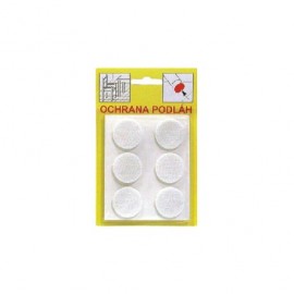 Filcové podložky - biela 28x3mm 106