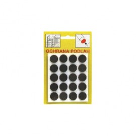 Filcové podložky - hnedá 16x3mm 102