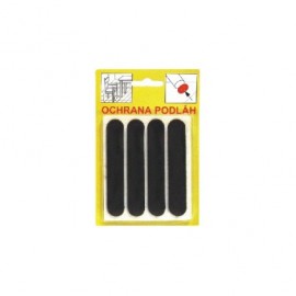 Filcové podložky - hnedá 16x92x3mm 107 