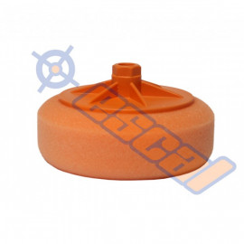 Kotúč leštiaci - závit stredný oranžový 150mm