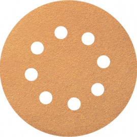 Výsek kruh 125mm 8 dier P60