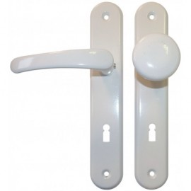 Kľučka MICHAELA 72 kľučka/guľa otočná Kľúčová Biela