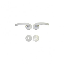 Kľučka MICHAELA rozeta kľúčová Biela