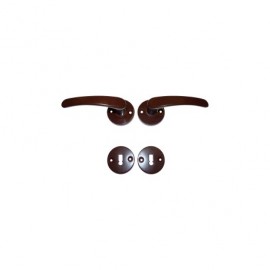 Kľučka MICHAELA rozeta kľúčová Hnedá