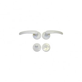 Kľučka MICHAELA rozeta WC Biela