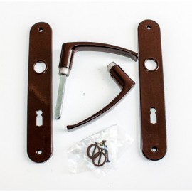 Kľučka MURES 72 kľúčová Hnedá