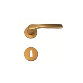 Kľučka VENERA rozeta kľúčová Elox Zlatá