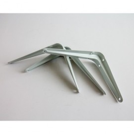 Konzola oceľová biela 200x150mm ZN81103