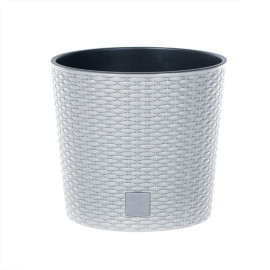 Kvetináč RATO round biely 25cm