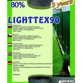 Sieť tieniaca Lighttex 1x10m zelená