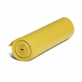 Vrece 120l 70x110 žlté 0,04mm 25ks