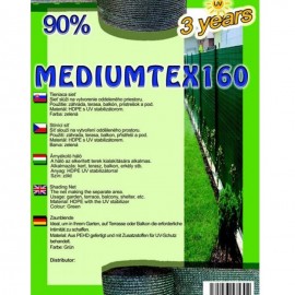 Sieť tieniaca Mediumtex 1,5x50m zelená