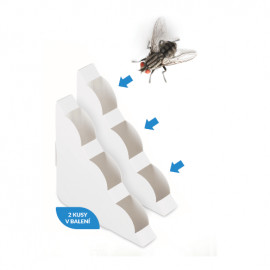 Domček na muchy FLY GLUE 2ks