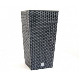 Kvetináč RATO square antracit 26,5x26,5x50cm