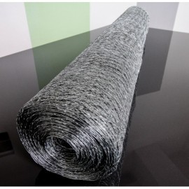 Pletivo kovové zajačie pozinkované 1x50m/16mm