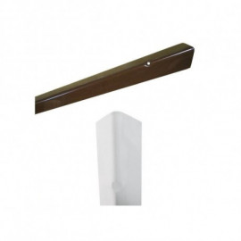 Roh ochranný biely bez dier 150cm 2TR