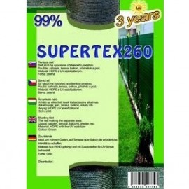 Sieť tieniaca Supertex 1,5x50m zelená