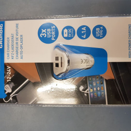 Nabíjačka do auta 3xUSB