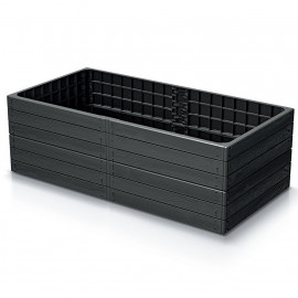 Vyvýšený záhon BASE WOODY 149,2 cm antracit