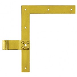 Záves okenicový ľavý + pravý 250x200/13mm